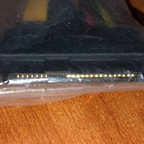 SFF-8482 to 7 pin SATA and 4-pin Molex cables new, set of 2