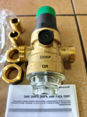 Honeywell D06F-1/2A βαλβίδα μείωσης πίεσης 1/2" καινούργια