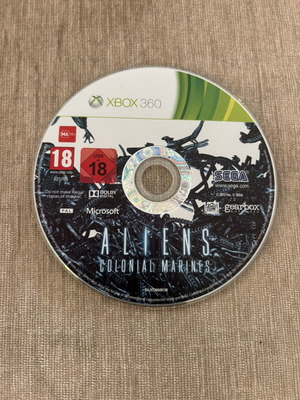 Aliens Colonial Marines Xbox 360 disc used