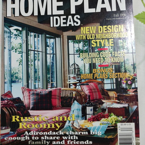 Home Plan magazine like new, English language