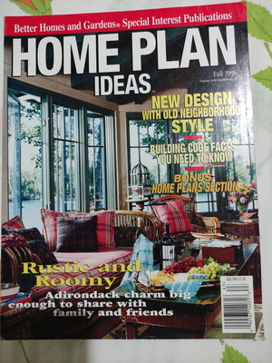Home Plan magazine like new, English language