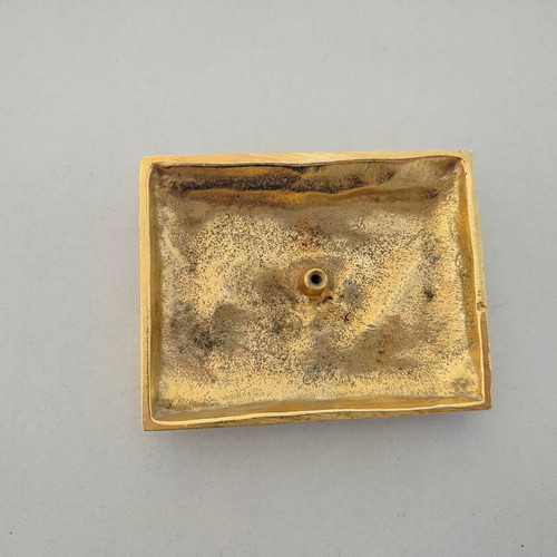 Bronze relief micro sculpture by Vassalou used