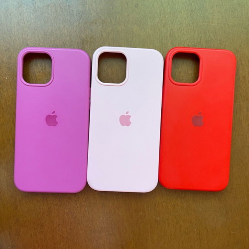 Apple cases for iPhone 12 Pro Max used, set of 3 with wear
