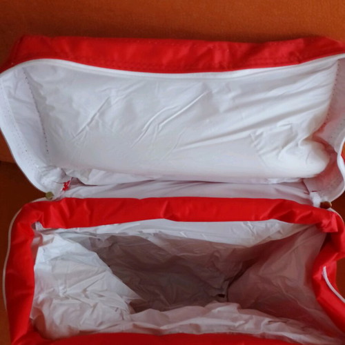 Coca Cola cooler bag used, red