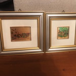 Silver frames used, set