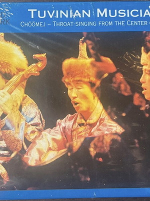 Tuvinian Musicians Chöömej CD, throat-singing from Central Asia, factory sealed