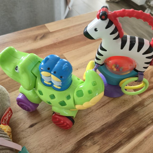 Baby activity toy set used with Fisher-Price, Clementoni, Lamaze