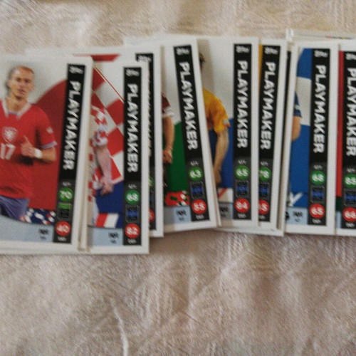 Playmaker Euro 2024 cards like new