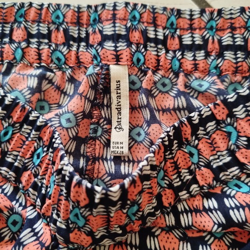 Boho summer pants Stradivarius like new, multicolor