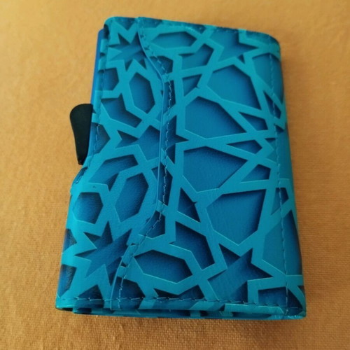 C-secure security wallet new, blue, unisex