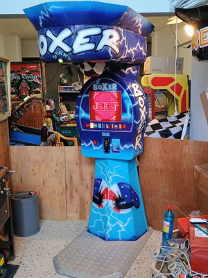 Boxer Matrix Jakar 2007 coin-operated punching machine