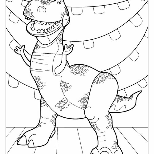 Toy Story coloring pages, 34 printed A4 sheets