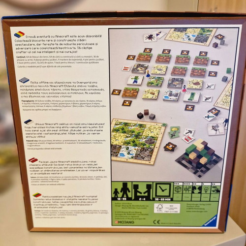 Minecraft board game new opened