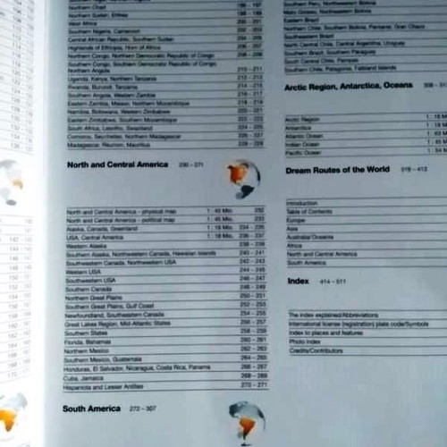 Insight Deluxe World Travel Atlas travel map used