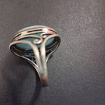 Silver ring used with nice design