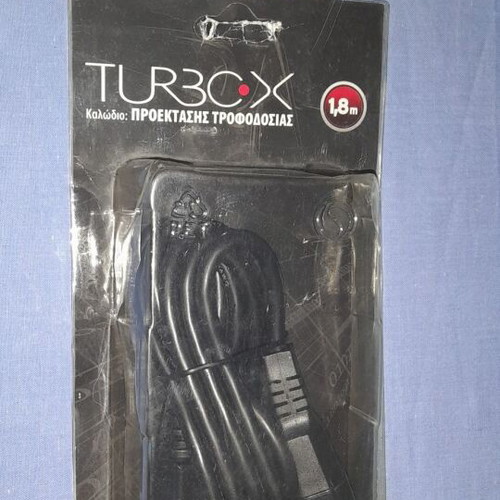 Turbo-X power extension cable new, 1.8 meters length