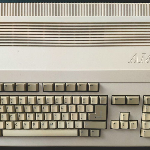 Amiga 500 rev.5 used, Kickstart 1.3, 512KB memory expansion