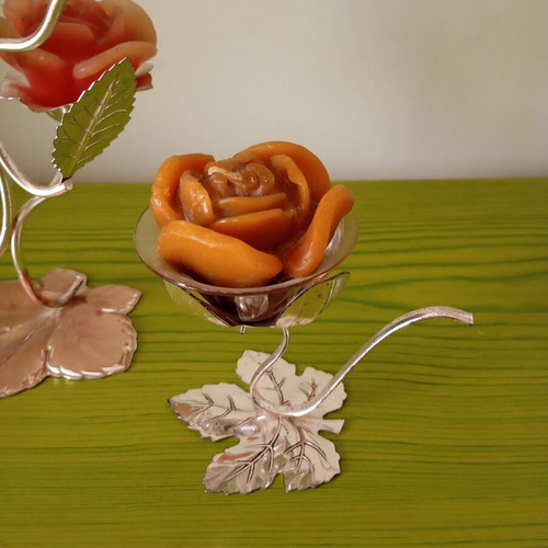 Candle holders 2 pieces vintage...