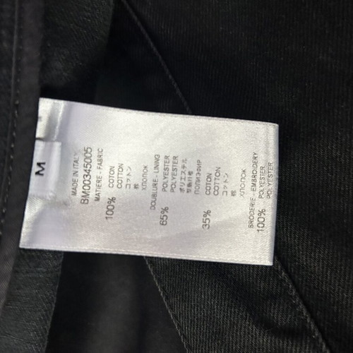 Givenchy denim jacket, black, size medium