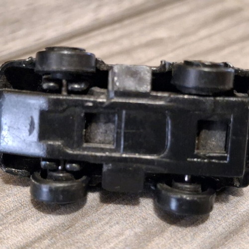 Vintage Micro Machines Sheriff Police Car used, black