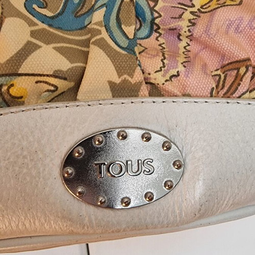 Tous Handbag used, colorful summer pattern