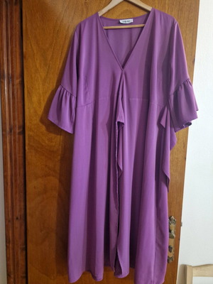 Φόρεμα μίντι plus size XXlove 1/2 μέγεθος, σαν καινούργιο, μωβ