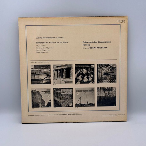 Beethoven Eroica Symphony Nr. 3 used, Philharmonisches Staatsorchester Hamburg