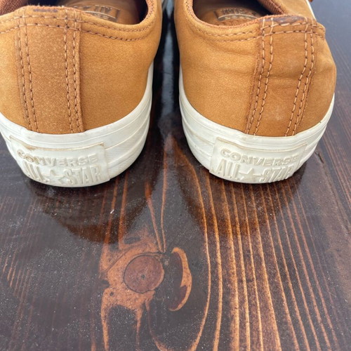 All Star Converse leather sneakers like new, brown, size 35