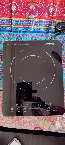 Primo PRIC- Επιτραπέζια Εστία Επαγωγική Μονή Μαύρη