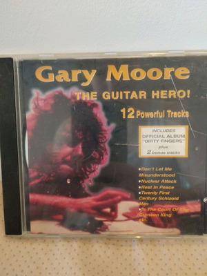 Gary Moore The Guitar Hero! CD μεταχειρισμένο, heavy metal
