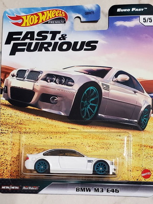 Hot Wheels Premium Fast & Furious BMW M3 E46 μεταλλικό αυτοκινητάκι, sealed