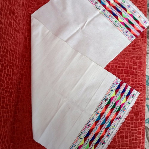 Handmade traditional embroidered Semen on loom new