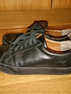 Windsor Smith Δερμάτινα Sneakers 38 Μεταχειρισμένα Μαύρα