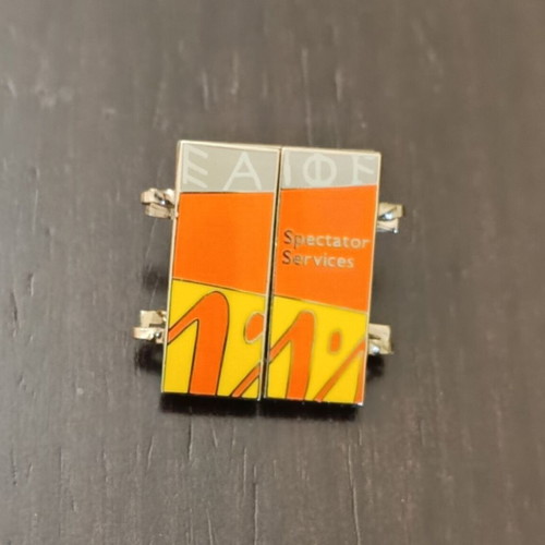 Pin Athens 2004 new, spectator services limited edition