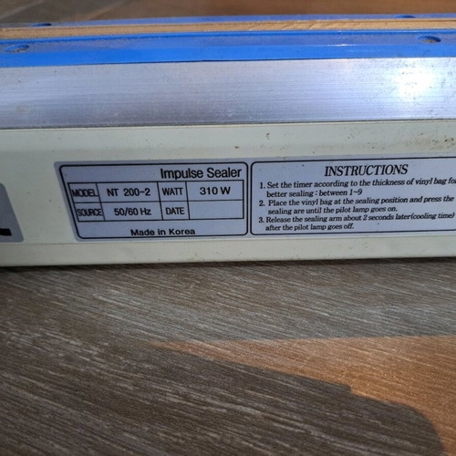 Bag heat sealer like new