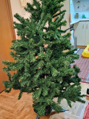 Christmas Tree 1.65 m like new, dense