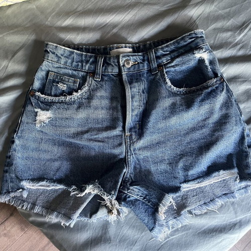 H&M Jean Shorts Size M Like New, 100% Cotton