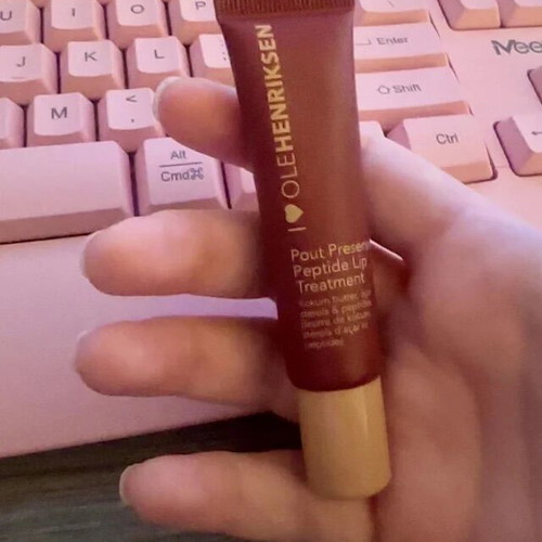 Ole Henriksen Peptide Lip Balm Cocoa Crème new