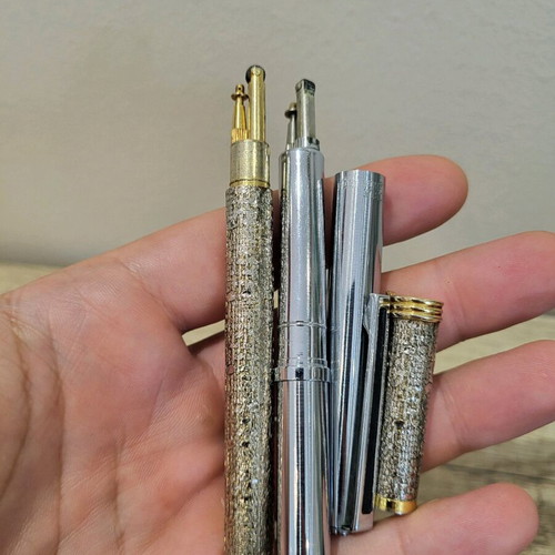 Lighter and vintage pen used from Japan, set of 2