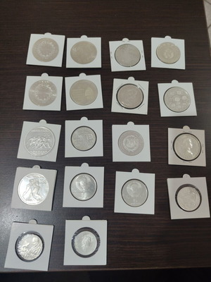 Silver coins lot like new from Greece