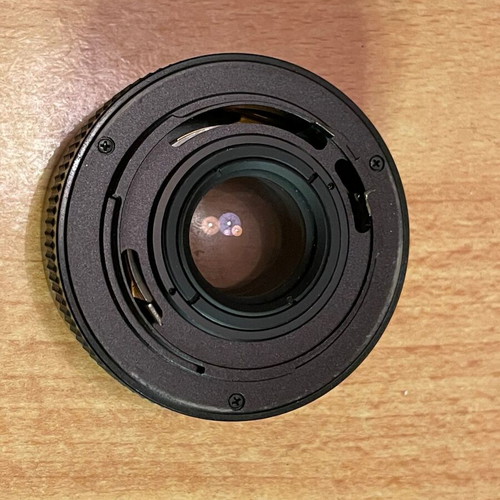 Vivitar MC Tele Converter 2X-24 for Yashica-Contax like new, custom mount adapter