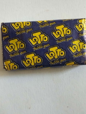 Lotto chewing gum new with sticker