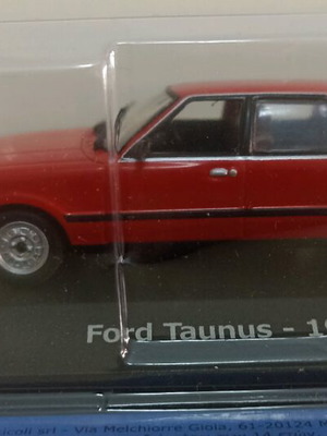 Unforgettable Cars Ford Taunus 1980 1:43 model new with magazine