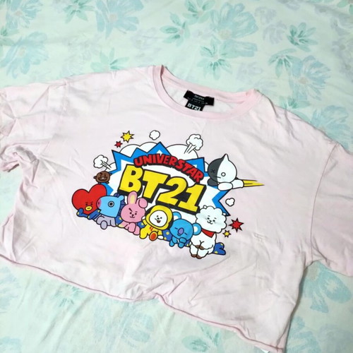 Γυναικείο crop top BTS (BT21) σαν καινούργιο