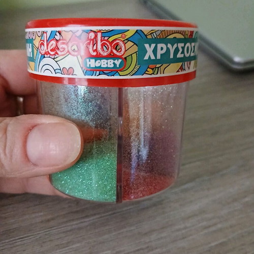 Glitter used