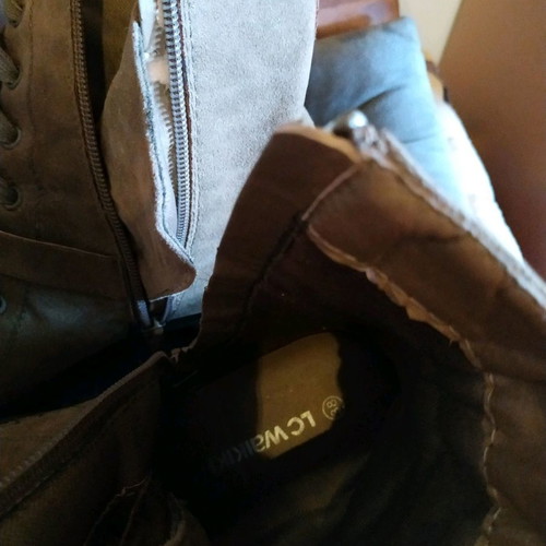 Brown ankle boots used, size 38, very good condition