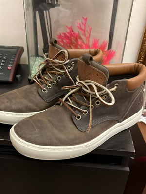 Timberland δερμάτινα μποτάκια sneakers, νούμερο 45, καφέ