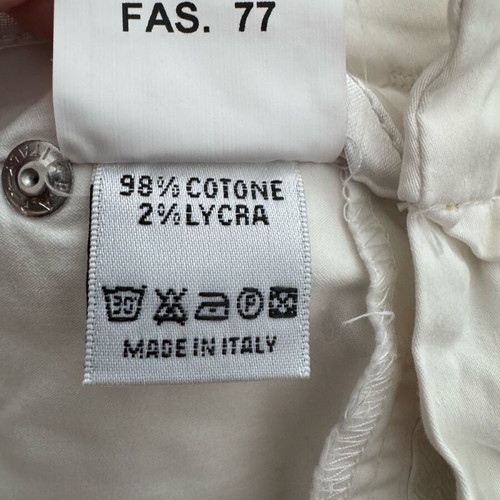 Kocca Gold Label Capri Pants white like new, size S/M