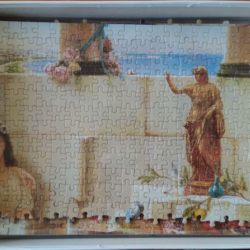 Puzzle Falcon 1000 like new, Emile Eisman - Semenowsky - Neapolitan Maidens