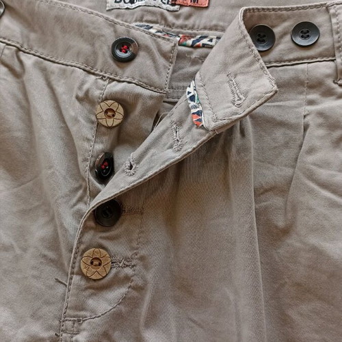 Sublevel women's gabardine pants like new, size M, gray-beige